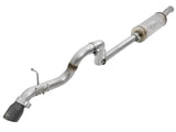 AFE aFe MACH Force-Xp 2.5in 409SS Catback High-Tuck Exhaust 18-21 Jeep (JL) 3.6L 4-Door - Black Tip 49-48065-1B