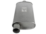 AFE aFe Scorpion Replacement Alum Steel Muffler Double Layer 2-1/2in In/Out Center/Offset 18inL x9inW 49M00002