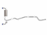 AFE aFe POWER Takeda 2021 Toyota Supra 2.0L (t) 2.5in-3in 304 SS CB Exhaust w/ Blue Tips 49-36050-L