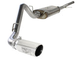 AFE aFe MACHForce XP Exh CB,Stainless steel GM Silverado/Sierra 1500 2014 V*-5.3/6.2L Polished tip 49-44038-P
