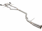 AFE aFe MACHForce XP SS-304 Black Tip 3.0in-2.5in Dia Cat Back Exhaust 11-13 BMW 335i (E90/E92) 3.0L 49-36328-B