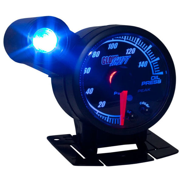 GlowShift Gauges External Blue LED Warning Light for Elite 10 Color
