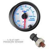 GlowShift Gauges GlowShift Gauges White 7 Color 4 Gauge Diesel Set - 60 PSI Boost, 2400° F Exhaust Gas Temperature, Transmission Temperature & 100 PSI Fuel
Pressure Gauges GS-W7-DS40