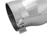 aFe Diesel Exhaust Tip Bolt On Black 5in Inlet x 7in Outlet x 12in - Right | 49T50702-P12