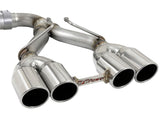 AFE aFe Rebel Series 2.5in 304 SS Cat-Back Exhaust w/ Polished Tip 18-20 Jeep Wrangler (JL) 49-38073-P