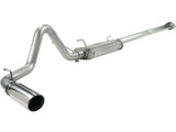 AFE aFe MACHForce XP 2.5in 409SS Cat Back Exhaust w/ 304SS Polished Tip 05-13 Toyota Tacoma V6 4.0L 49-46013