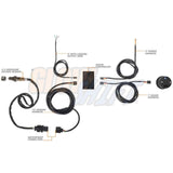 GlowShift Gauges GlowShift Gauges White 7 Color Needle Wideband E85 Air/Fuel Ratio Gauge GS-W702-E85