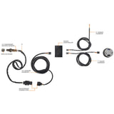 GlowShift Gauges GlowShift Gauges Tinted Digital Wideband Air/Fuel Ratio Gauge GS-T02W