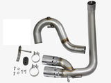 aFe Rebel Series DPF-Back 3in Side Exit SS Exhaust w/ IC Polished Tips 2016 GM Colorado/Canyon 2.8L | 49-44065-P