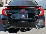 AFE aFe Takeda 3in 304 SS Cat-Back Exhaust System w/ Black Tips 2017+ Honda Civic Si (4dr) I4 1.5L (t) 49-36621-B