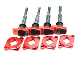 UroTuning Kits Red Adapters / R8 Coilpack Adapter Kit with Red R8 Coilpacks | 1.8T 18T-R8-Coilpack-Adapter-Kit