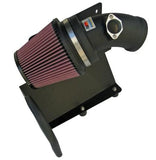 K&N 01-05 BMW M3 E46 Wrinkle Black Typhoon Short Ram Intake | 69-2001TWK