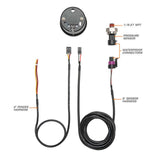 GlowShift Gauges GlowShift Gauges 10 Color 400psi Digital Transmission Pressure Gauge GS-TCD25