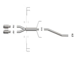 AFE aFe Takeda 2.5in 304SS Axle-Back Exhaust System 17-19 Honda Civic Type R L4-2.0L (t) - Polished Tip 49-36626-P