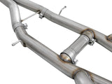 AFE aFe MACHForce XP 3in 304SS Cat Back Exhaust s/ Black Tips 16-17 Cadillac ATS-V V6-3.6L (tt) 49-34078-B