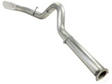 aFe MACHForce XP 5in DPF-Back Stainless Steel Exh Sys, polished tip,Ford Diesel Trucks 11-14 V8-6.7L | 49-43055-P