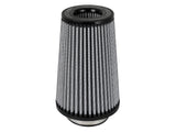 AFE aFe MagnumFLOW Pro DRY S Universal Air Filter 3.5in F / 6in B / 4.5in T (Inv) / 9in H 21-91005