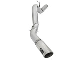 AFE aFe Atlas Exhaust 5in DPF-Back Aluminized Steel w/ Polished Tips 16-17 GM Diesel Truck V8-6.6L (td) 49-04081-P