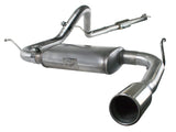 aFe MACHForce XP Exhausts Cat-Back SS-409 EXH CB Jeep Wrangler JK 3.8L 07-11 (4 Dr) | 49-46206