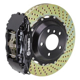 Brembo GT Systems 332x32 2-Piece 4-Piston Black Drilled Front | 1B1.7017A1