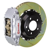 Brembo GT Systems 332x32 2-Piece 4-Piston Silver Slotted Front | 1B2.7017A3