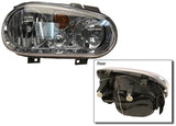 TYC Right Headlight Assembly OE Halogen w/o Fog | Mk4 Golf | GTI (TYC Brand) | 1J0941018D