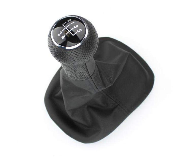 MK4 5-Speed Shift Knob and Boot Black