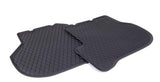 VW/Audi Rear Rubber Floor Mats - Black | 1K006151282V