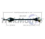 TrakMotive Drive Axle Front Right (Standard) - VW 2.0T & 2.0T Gen3 / Mk5 Jetta / Mk6 Jetta GLI | 1K0407272RQ