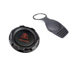 Smooth Black Cap Update & Washer Cap for all VW | Audi 1999-up | 1K0955455-2Q0121321A-BLK