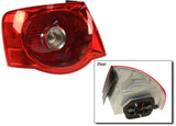 Hella Outer Tail Light Assembly OE (Left) | Early Mk5 Jetta | Bright Red 1K5945095J