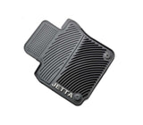 VW/Audi Monster Mats™ Rubber Floor Mats (Round Clip) | Jetta logo | Mk5 1KM061550HA041