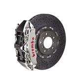 Brembo Brembo GT-R CCM-R Systems 380x34 CCM-R 6-Piston Nickel Plated Drilled Front 1L9.9010AR