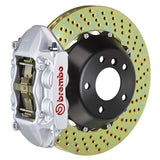 Brembo GT Systems 365x29 2-Piece 4-Piston Silver Drilled Front | 1P1.8507A3