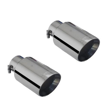 XForce 4" Angle Cut Black Exhaust Tips | Mk6/Mk7 GTI | ES-VWGTI-BLACKTIP