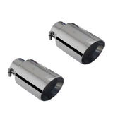 XForce 4" Angle Cut Black Exhaust Tips | Mk6/Mk7 GTI | ES-VWGTI-BLACKTIP
