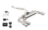 XForce 3" Stainless Steel Cat-Back System with Varex Muffler and Smartbox | Audi 8V S3 Sedan | ES-AS313S-VMKSB-CBS