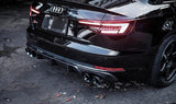 DEVAL B9 S4 Carbon Fiber Rear Diffuser | D38234