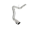 aFe ATLAS 5in DPF-Back Alum Steel Exhaust System w/Polished Tip 19-20 Ram Diesel Trucks L6-6.7L (td) | 49-02078-P