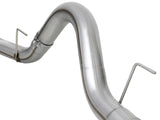 AFE aFe Large Bore-HD 4in 409 SS DPF-Back Exh 18-19 Ford F-150 V6-3.0L (td) w/ Black Tip 49-43106-B