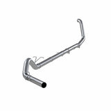MBRP 1999-2003 Ford F-250/350 7.3L 4in Turbo Back Single No Muffler T409 SLM Series Exhaust System | S6200SLM