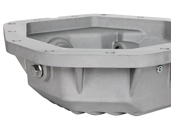 aFe Power Rear Diff Cover Raw Finish 2017 Ford F-350/F-450 V8 6.7L (td ...