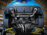 AFE aFe Takeda 3in 304 SS Cat-Back Exhaust w/ Polished Tip 16-18 Ford Focus RS 2.3L (t) 49-33103-P