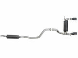 AFE aFe Rebel Series 2.5in 304 SS Cat-Back Exhaust w/ Black Tips 2018+ Jeep Wrangler (JL) V6 3.6L 49-38066-B