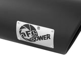 aFe Diesel Exhaust Tip Bolt On Black 5in Inlet x 6in Outlet x 12in Long | 49T50601-B12
