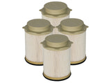 AFE aFe ProGuard D2 Fuel Filter (4 Pack) 10-16 Dodge RAM Diesel Trucks 6.7L (td) 44-FF016-MB