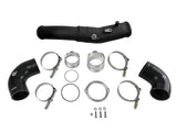AFE aFe 2020 Toyota Supra 3.0L 3in Black Intercooler Tube - Hot 46-20398-B