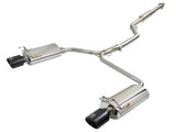 AFE aFe Takeda Exhaust 304SS Dual Cat-Back w/ Black Tips 13-17 Honda Accord LX/EX/EX-L Sedan L4 2.4L 49-36605-B