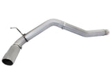AFE aFe Atlas Exhaust 5in DPF-Back Exhaust Aluminized Steel 2016 Nissan Titan XD V8-5.0L w/ Polished Tip 49-06112-P