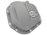 AFE afe Front Differential Cover (Raw; Street Series); Ford Diesel Trucks 94.5-14 V8-7.3/6.0/6.4/6.7L 46-70080